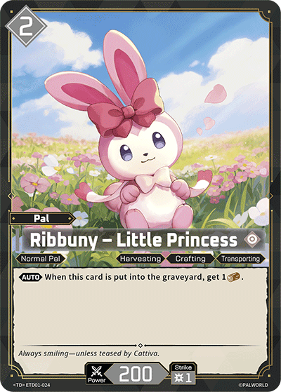 Ribbuny ETD01-024 official card